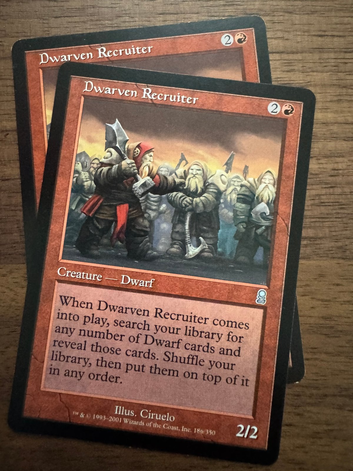 Dwarven Recruiter - Odyssey, Ophalen of Verzenden, Zo goed als nieuw