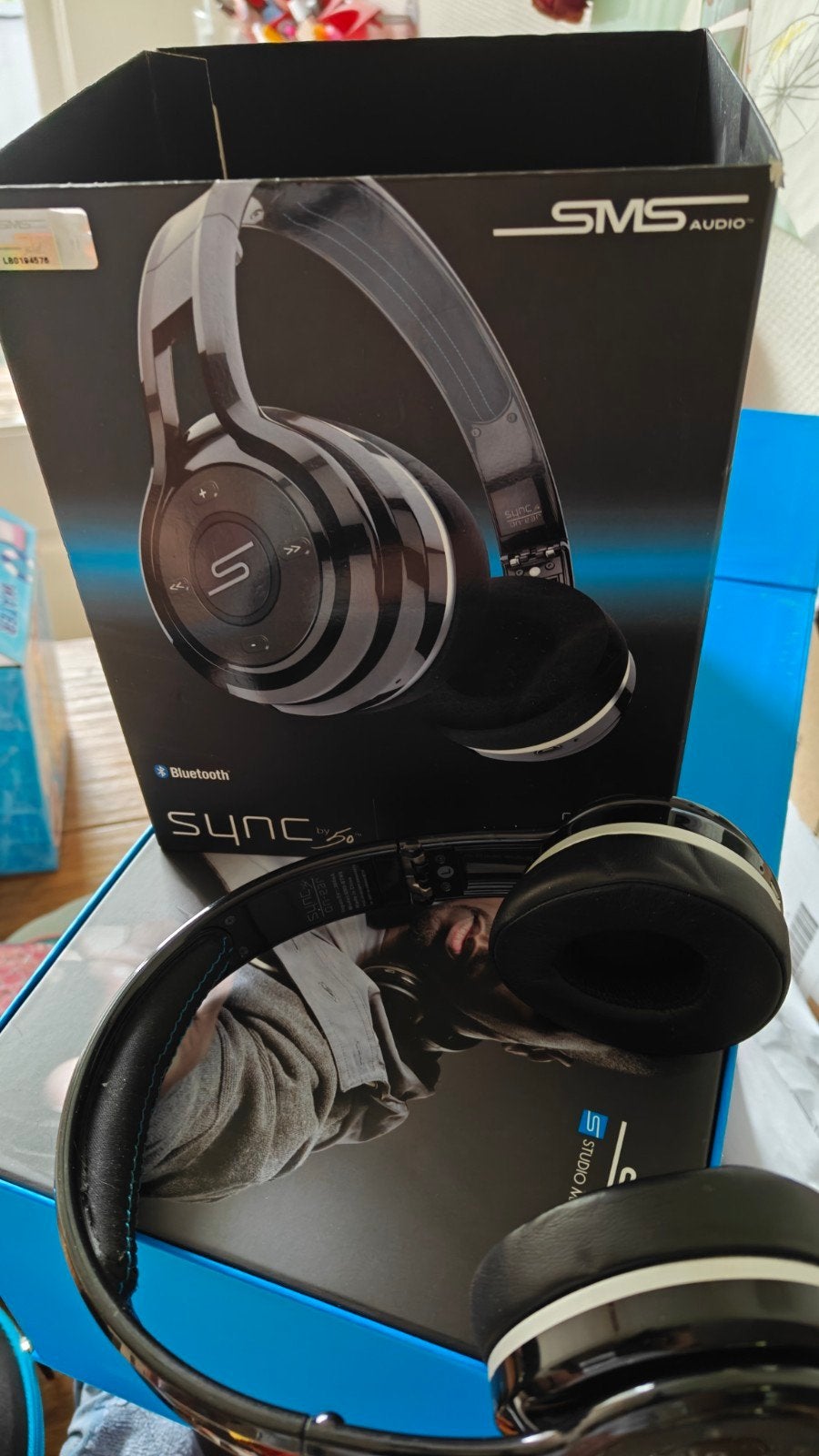SMS Audio Sync by 50 Cent Bluetooth Koptelefoon, Audio, Tv en Foto, Koptelefoons, Gebruikt, Draadloos, Over-ear, Zwart