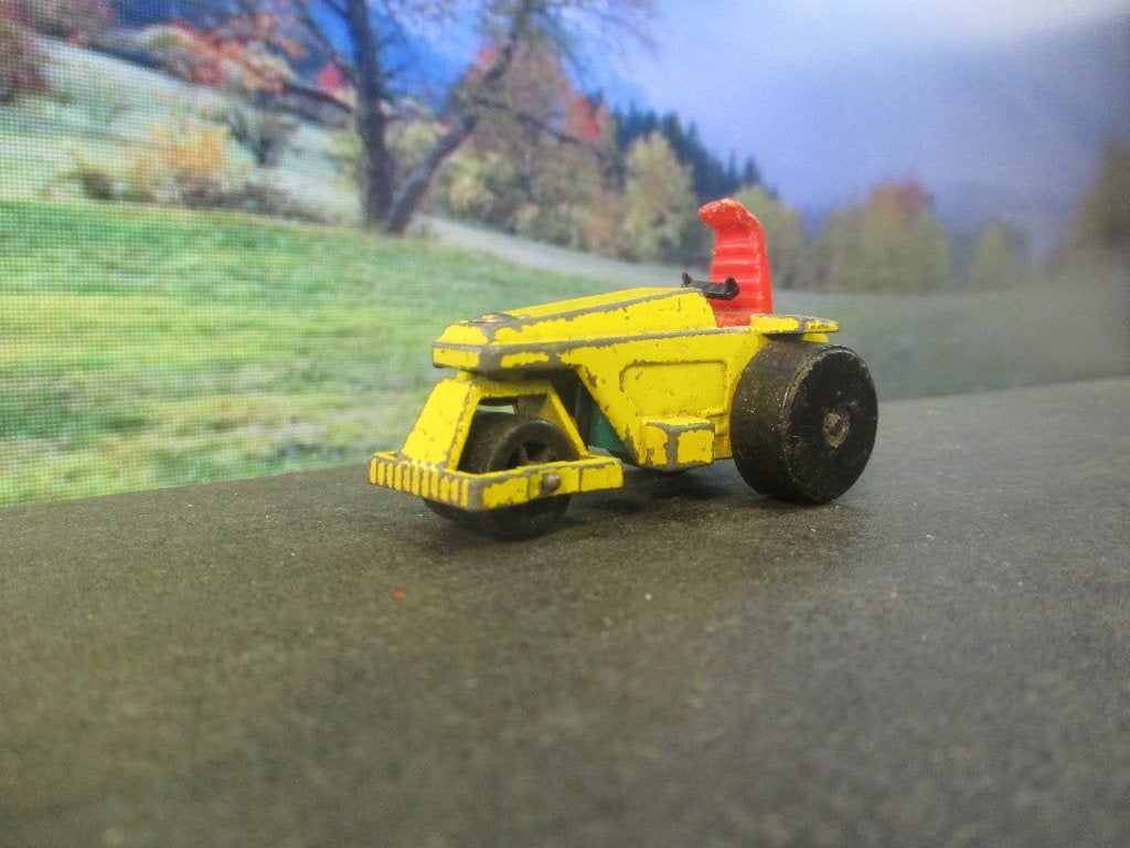Rod Roller - Lesney Matchbox MB21 - 1975-1976 #1, Ophalen of Verzenden, Gebruikt, Auto