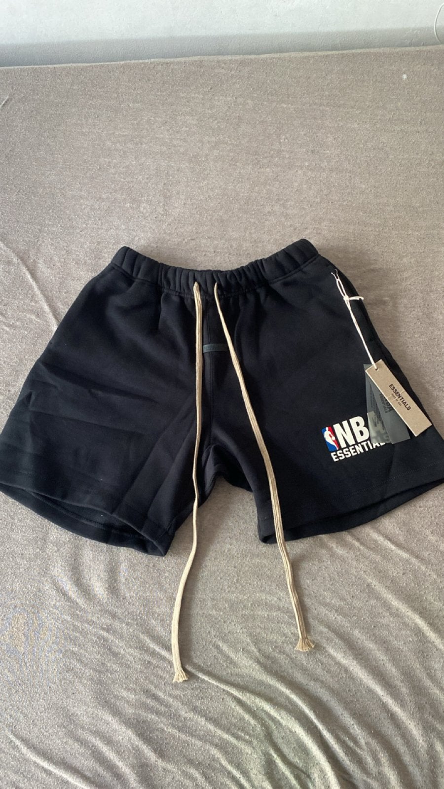 Fear of God Essentials NBA Shorts Zwart - Maat M, Maat 48/50 (M), Zwart, Nieuw, Ophalen of Verzenden