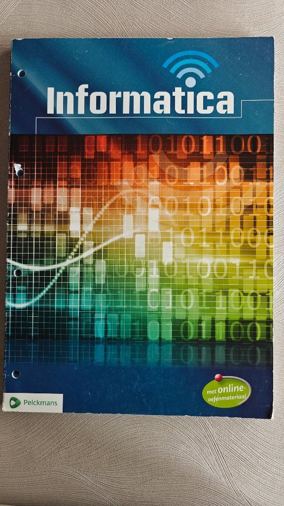 Informatica Leer/werkboek Pelckmans, Boeken, Schoolboeken, Gelezen, Informatica en Computer, Diverse auteurs, Ophalen of Verzenden