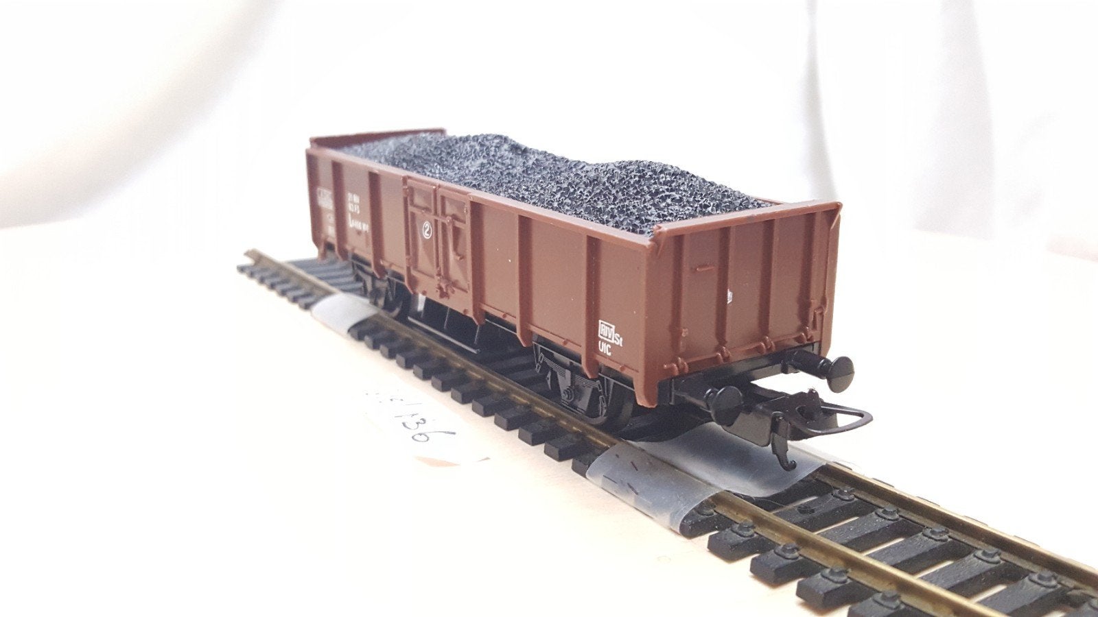 Lima H0 2009 Open hoge goederen wagen met org. Lading 1963, Gelijkstroom, Wagon, Ophalen of Verzenden, Zo goed als nieuw