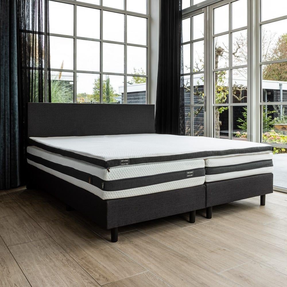 Te koop; praktisch nieuwe Felman topper matras, 210 cm, Tweepersoons, Ophalen of Verzenden, Zo goed als nieuw