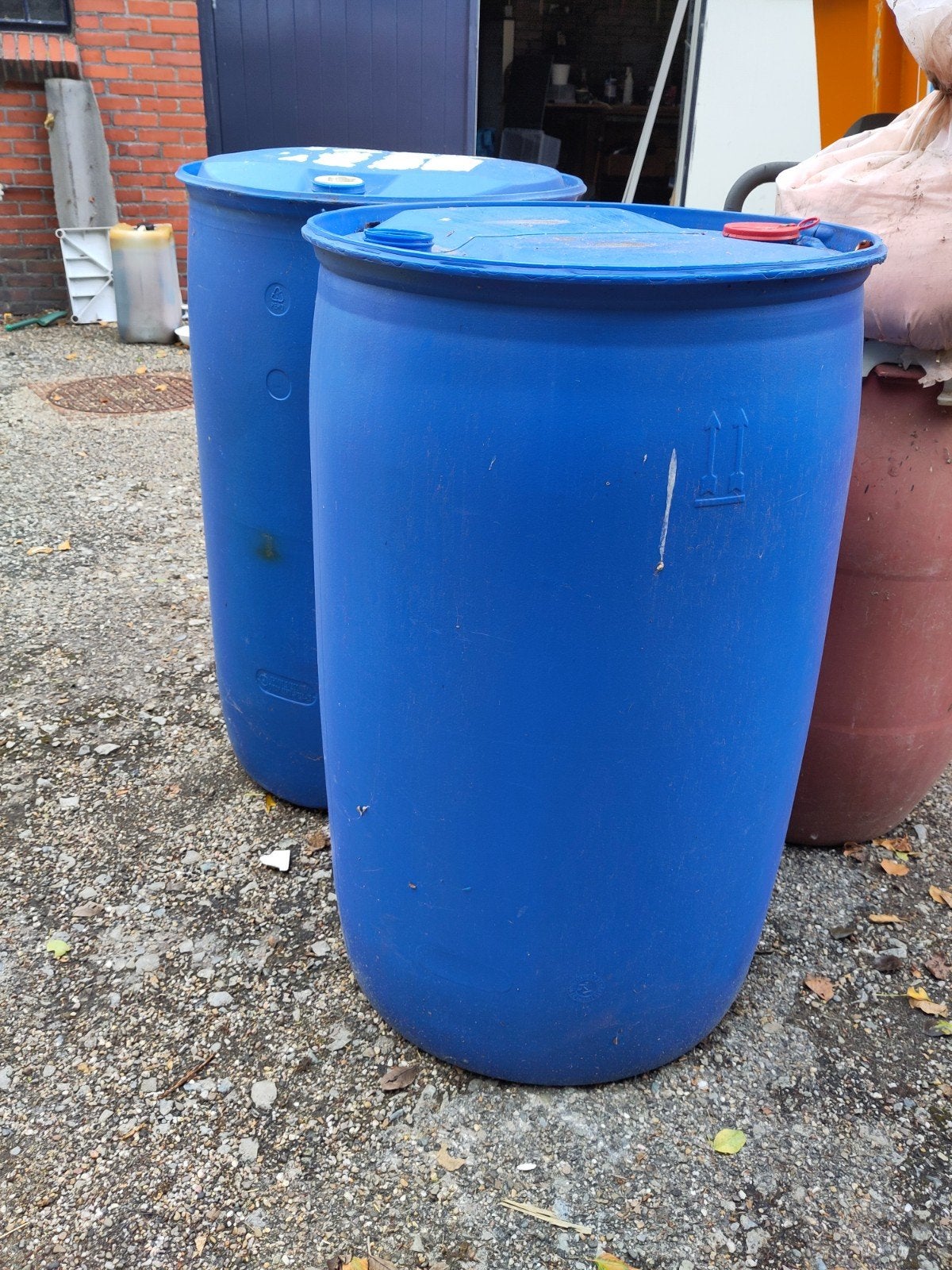 2 regentonnen zonder kraan, 150 liter of meer, Ophalen
