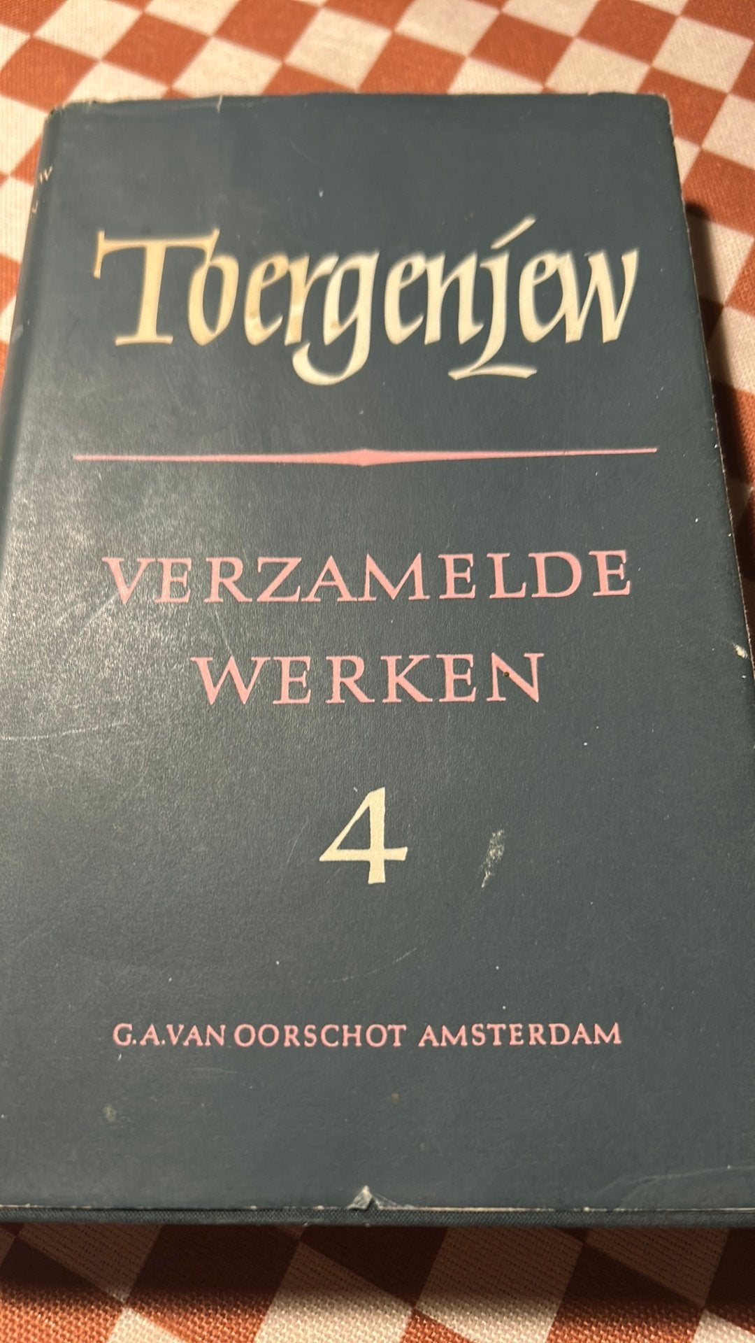 Toergenjew Verzamelde Werken 4 - G.A. van Oorschot, Ophalen of Verzenden, Gelezen, Europa overig