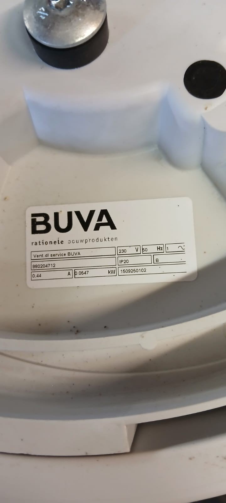 BUVA Ventilator en Afzuiger - Zo goed als nieuw, Ophalen, Zo goed als nieuw