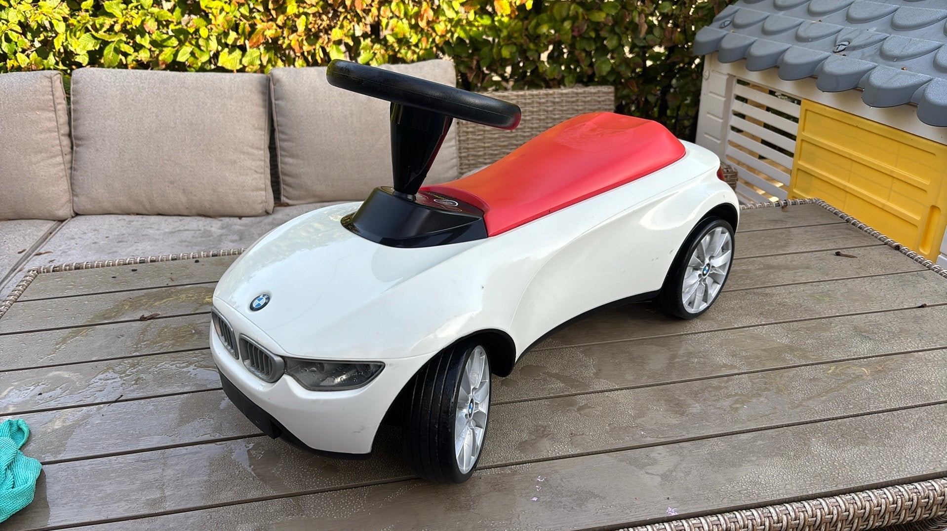 Leuke BMW Loopauto, Kinderen en Baby's, Ophalen, Gebruikt, Loopvoertuig