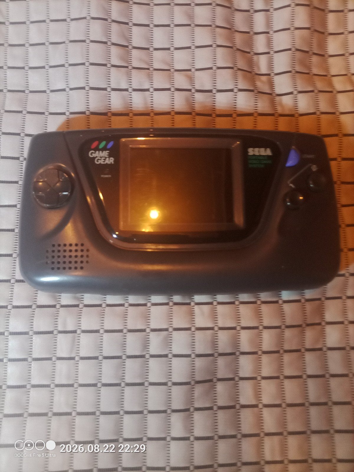 Sega Game Gear handheld console defect, Ophalen of Verzenden, Gebruikt, Zonder controller, Game Gear