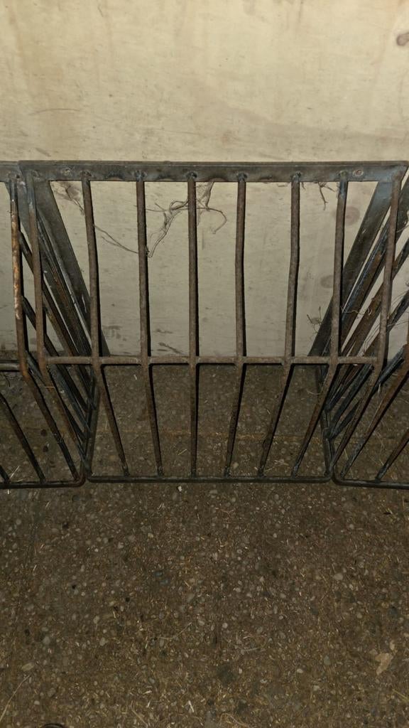 3 x ijzeren hooi ruif, Ophalen of Verzenden, Gebruikt, Overige soorten