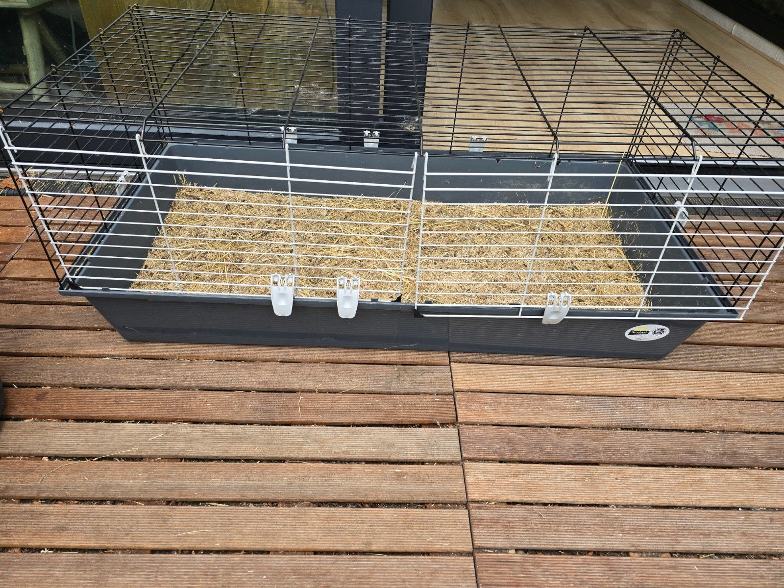 Groot cavia/ konijnen hok, Dieren en Toebehoren, 110 cm of meer, Zo goed als nieuw, Hok, Fret