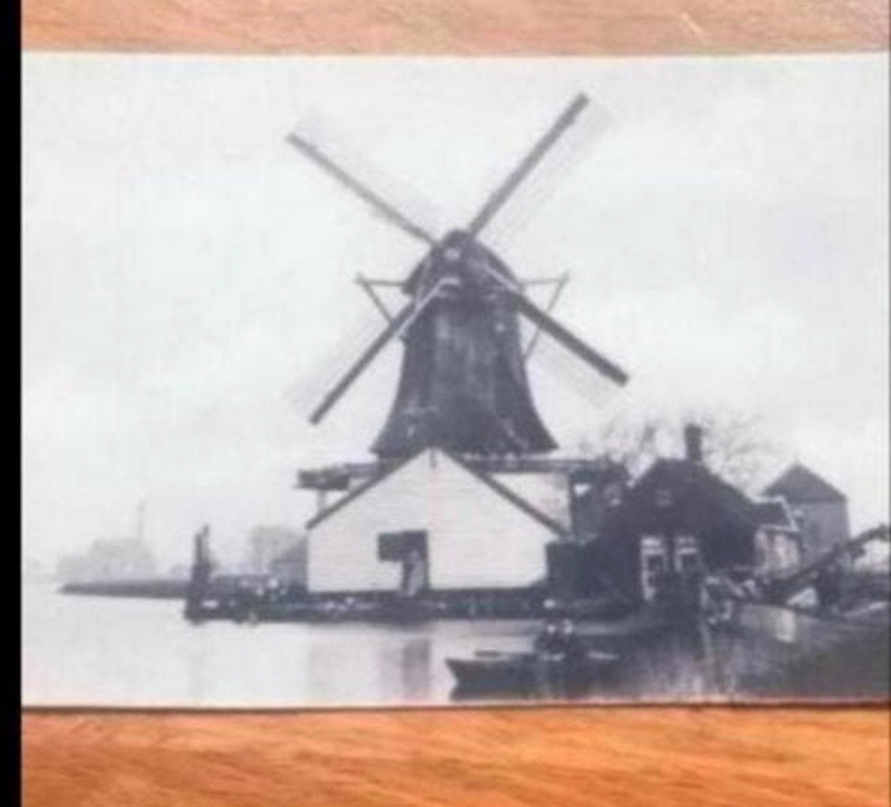 Oliemolen 'de Mol' gesloopt in 1914 - Ansichtkaart, Ophalen of Verzenden, Voor 1920, Ongelopen