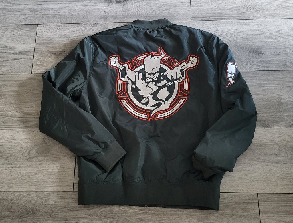 Thunderdome bomberjack ( ID&T / Hardcore / Gabber / Terror ), Kleding | Heren, Ophalen of Verzenden, Nieuw, Overige maten, Groen