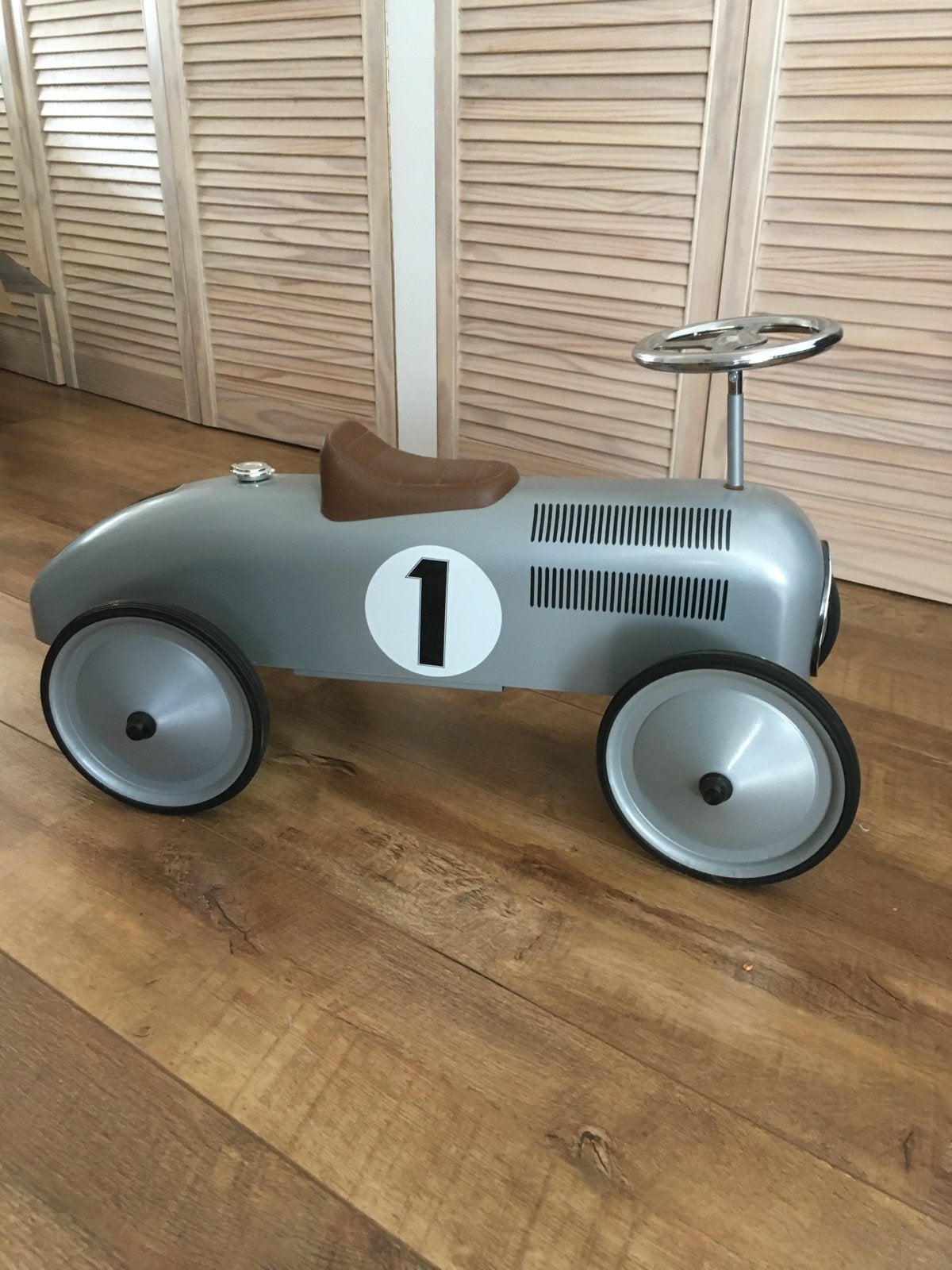Prachtige loopauto, racemodel zgan, Ophalen, Zo goed als nieuw