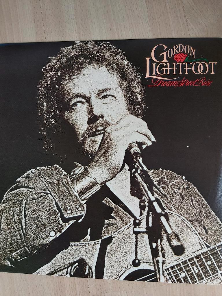 Gordon Lightfoot Dream Street Rose LP (USA), Cd's en Dvd's, Vinyl | Pop, Ophalen of Verzenden, Zo goed als nieuw, 12 inch