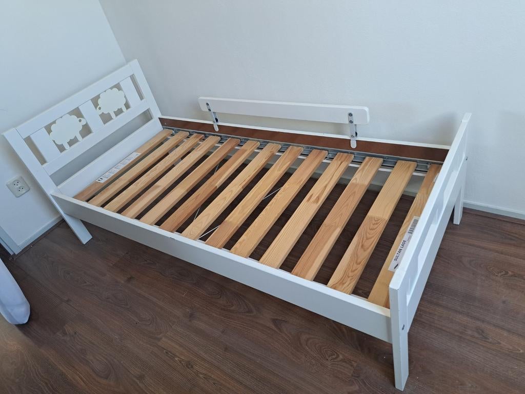 IKEA Kritter Peuterbed incl matras+beddengoed, Kinderen en Baby's, Kinderkamer | Bedden, Gebruikt, 160 tot 180 cm, 70 tot 85 cm