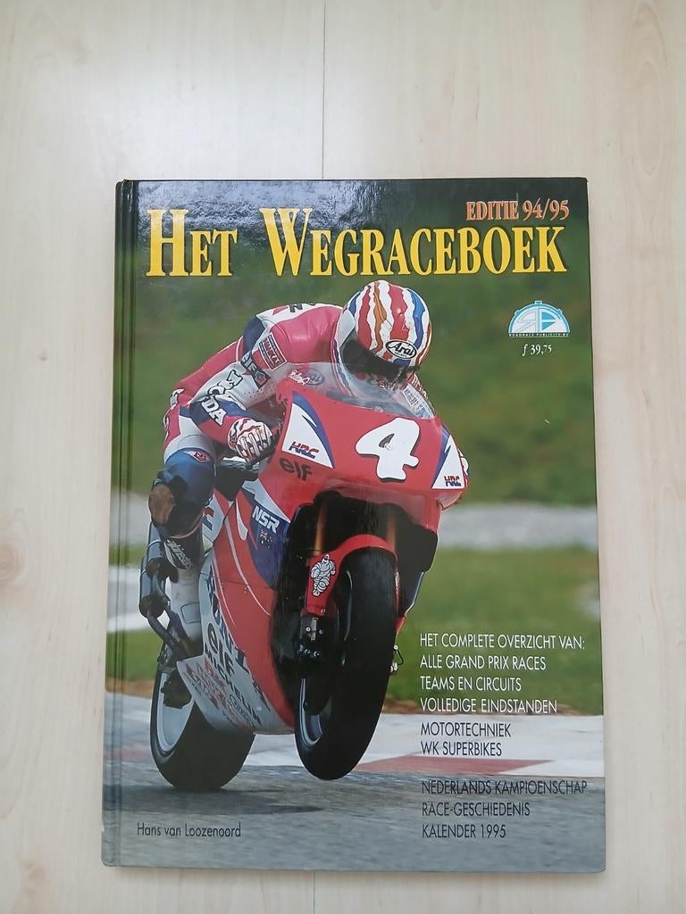 Het Wegraceboek Editie 94/95, Boeken, Ophalen of Verzenden, Zo goed als nieuw, Hans van Loozenoord, Algemeen