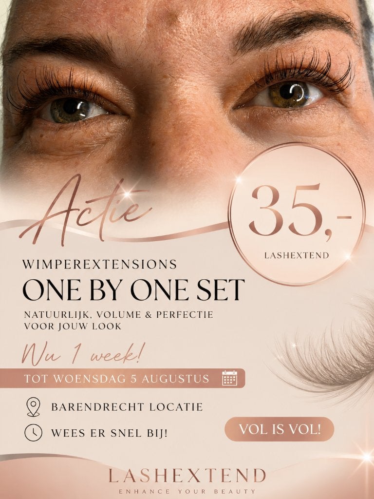Actie: Wimperextensions set One-By-One LashExtend, Ophalen, Nieuw, Zwart, Ogen