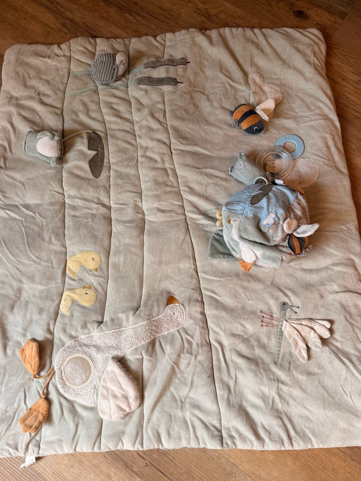 Little Dutch boxkleed en kubus in goede staat, Ophalen of Verzenden, Zo goed als nieuw, Speelkleed