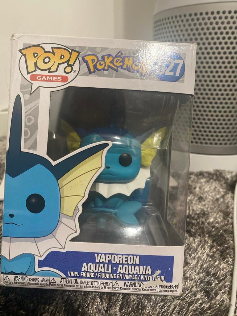 Funko Pop! Pokémon Vaporeon #627 - Nieuw in doos, Ophalen of Verzenden, Nieuw
