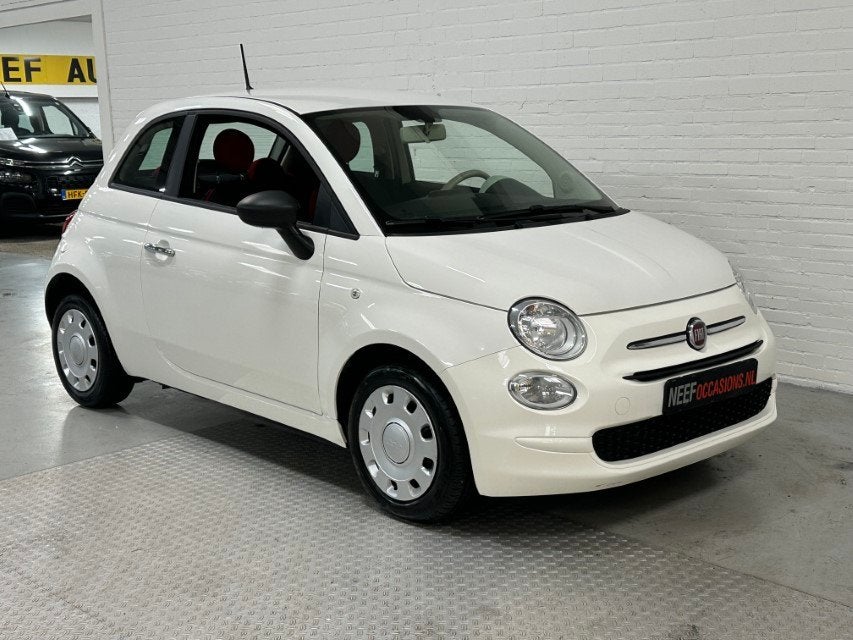 Fiat 500 0.9 TwinAir Turbo Collezione AIRCO / MEDIA / ELK.PA, Auto's, Fiat, Voorwielaandrijving, Stof, Gebruikt, Bedrijf