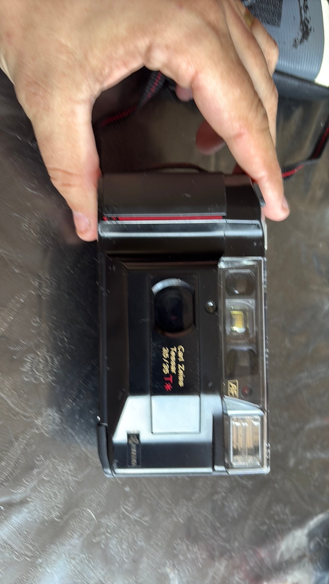 Yashica T2 fototoestel Lees!!, Ophalen of Verzenden, Compact, Overige Merken