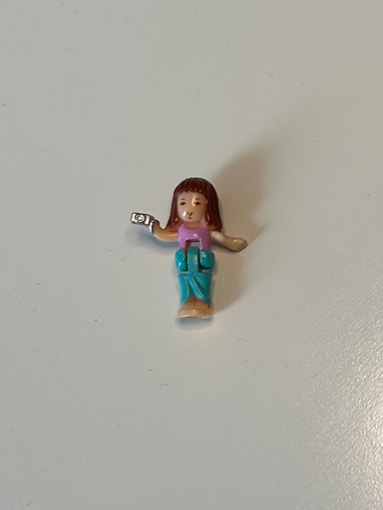 Polly Pocket Annie uit Hawaiian Fun Set 1996, Ophalen of Verzenden, Gebruikt