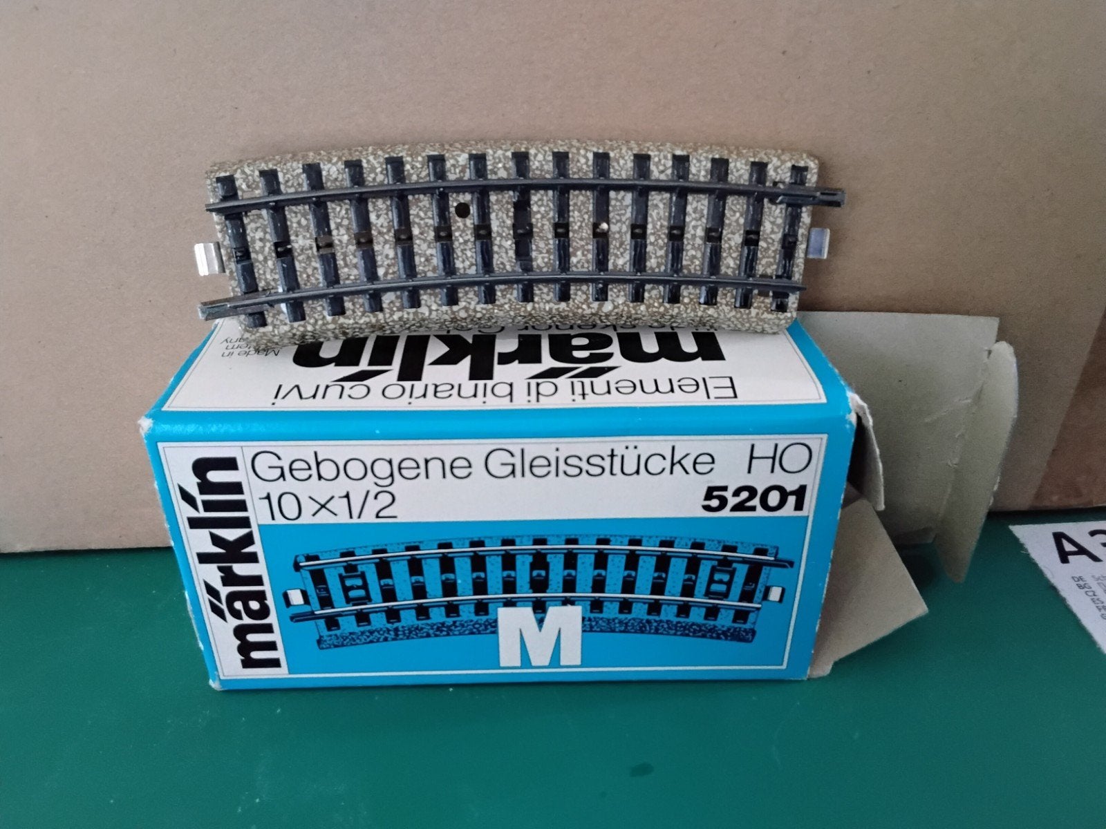 Märrklin 5201 rails, Ophalen of Verzenden, Zo goed als nieuw, Wisselstroom, Rails