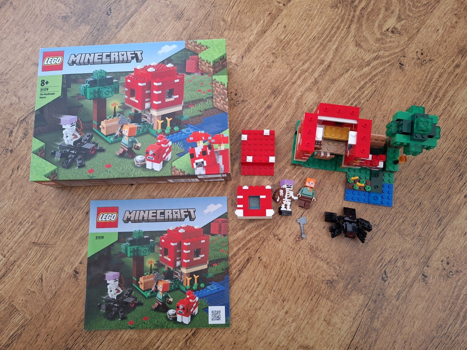 Lego Minecraft het paddenstoelenhuis, Minecraft, Lego, Ophalen of Verzenden, Zo goed als nieuw