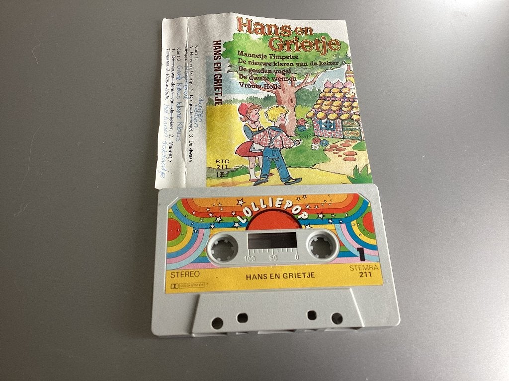 Hans en Grietje MC, Cd's en Dvd's, Cassettebandjes, Gebruikt, Kinderen en Jeugd, 1 bandje, Ophalen of Verzenden