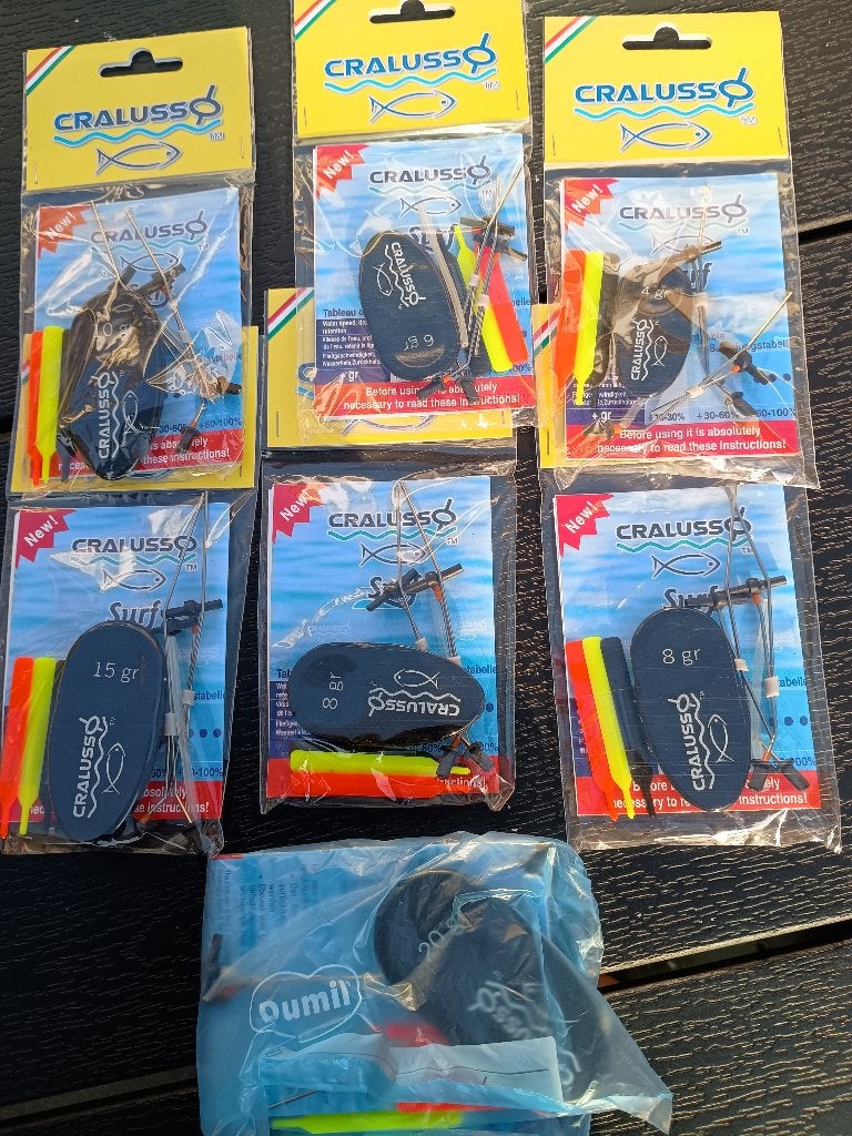 Vlagdobbers CRALUSSO surf, Watersport en Boten, Hengelsport | Witvissen, Ophalen, Nieuw, Dobber of Lood