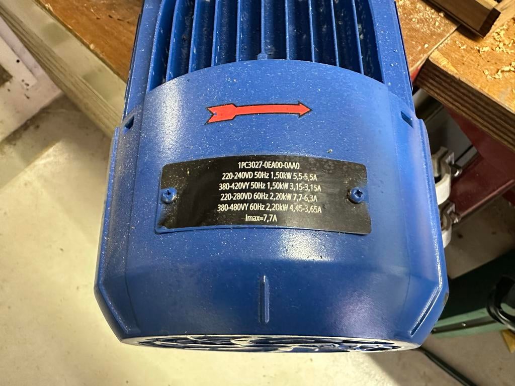 Siemens Elektromotor 1PC3027-0EA00-0AA0, Ophalen of Verzenden, Zo goed als nieuw