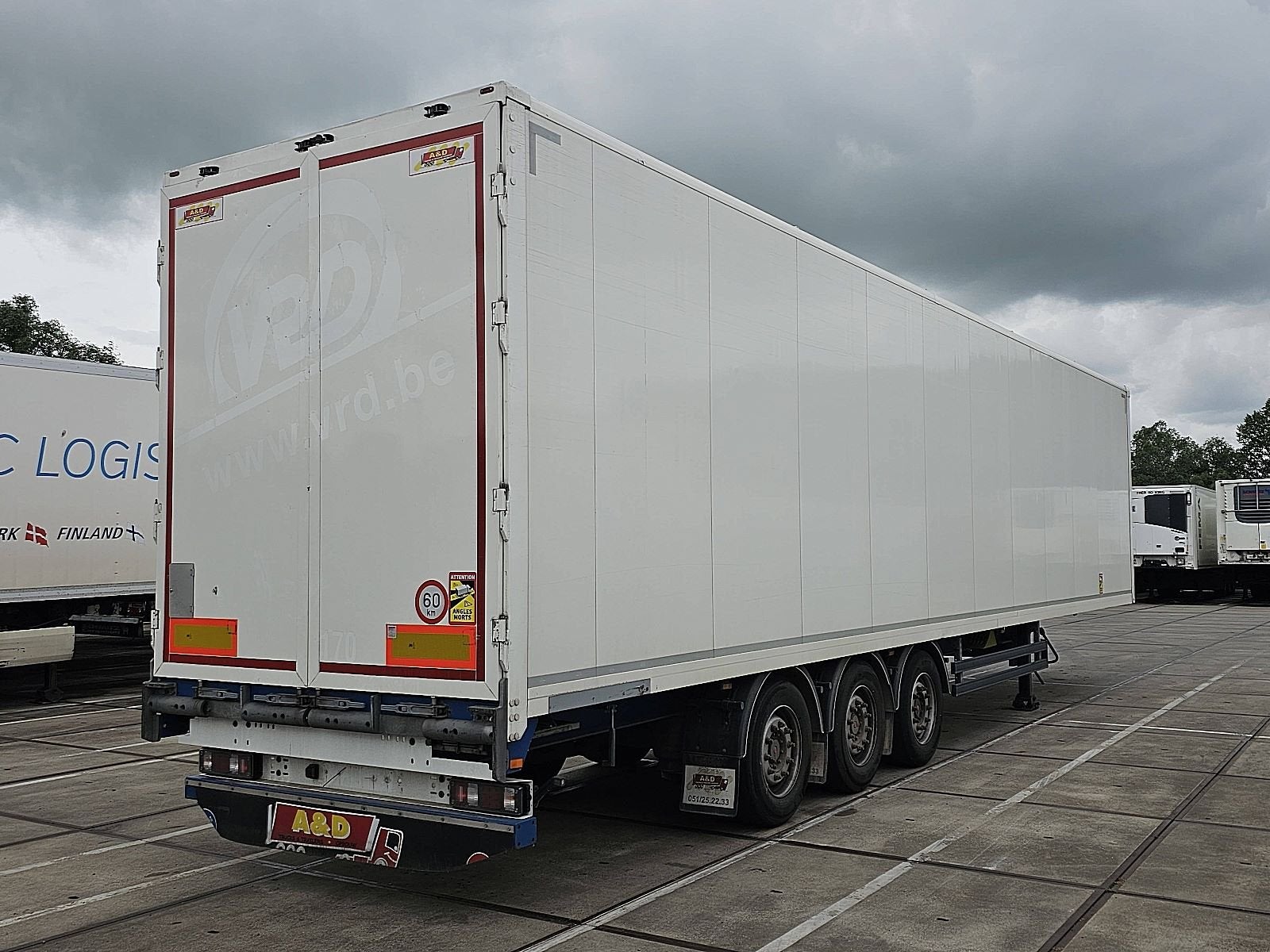 SYSTEM TRAILERS LPRS 24 MEGA doppel st. hard wood, Overige kleuren, Bedrijf, Aanhangers en Opleggers, Te koop