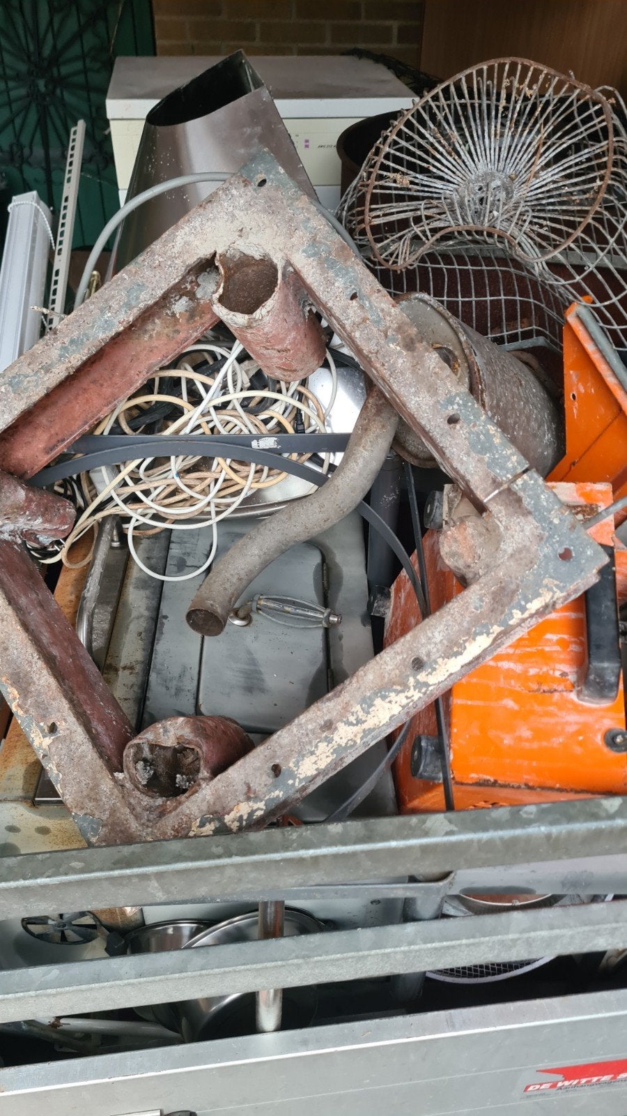 oudijzer., Doe-het-zelf en Verbouw, Metalen, Ophalen