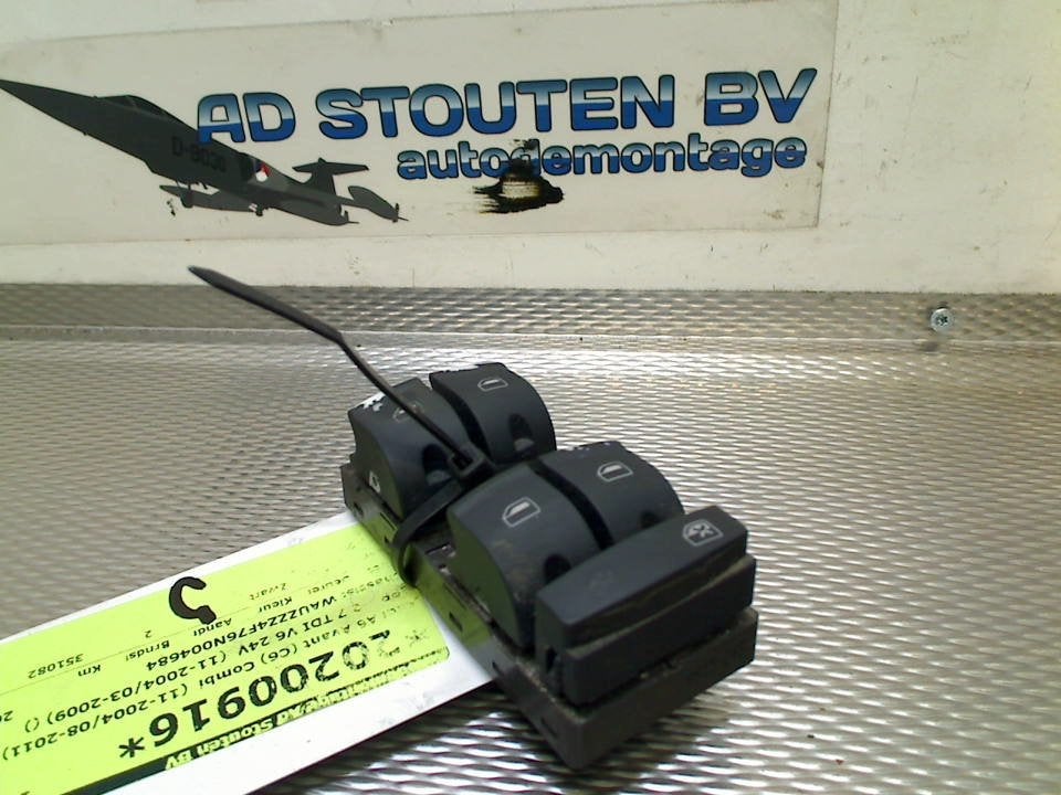 Raamschakelaar Links Voor Audi A6 Avant (C6) 2005 4F0959851, Gebruikt, Auto-Union-Straße  1, Ingolstadt 85057, , Duitsland, Info@audi.de