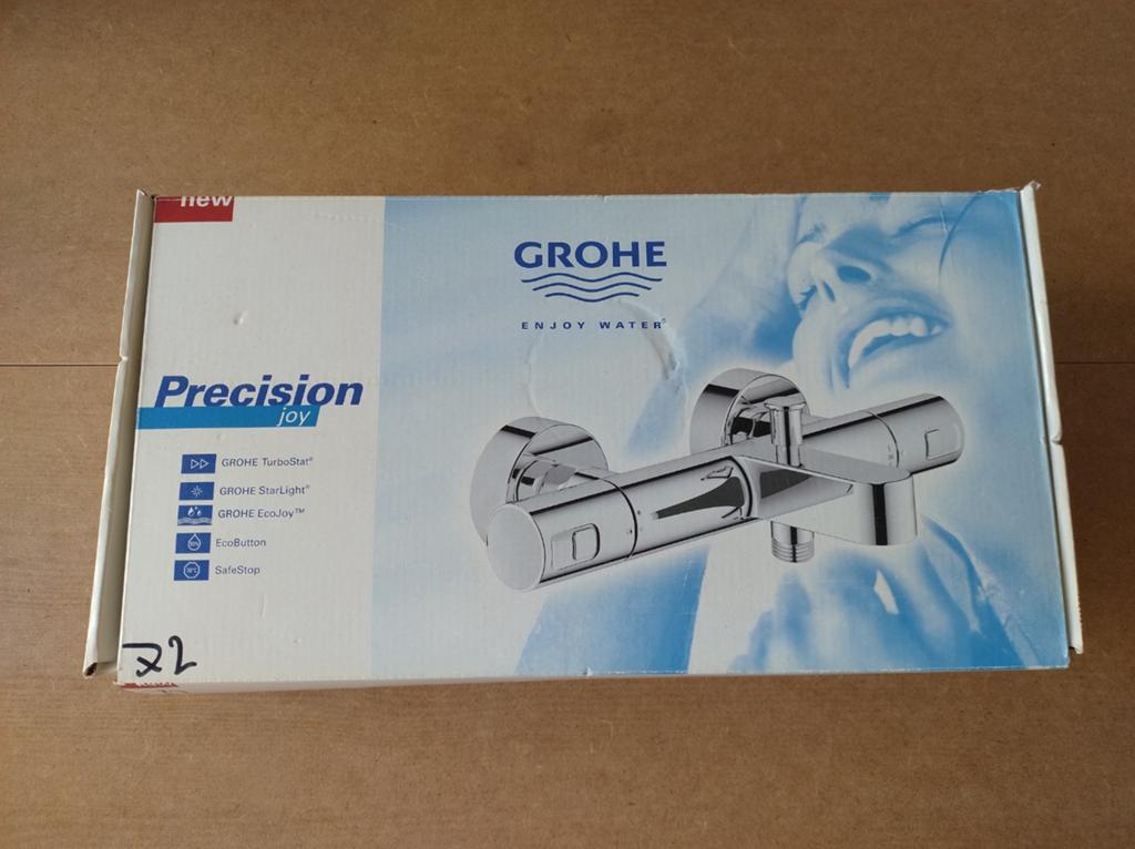 Grohe Precision Joy Douchekraan - Nieuw in doos, Verzenden, Nieuw, Rvs, Toilet
