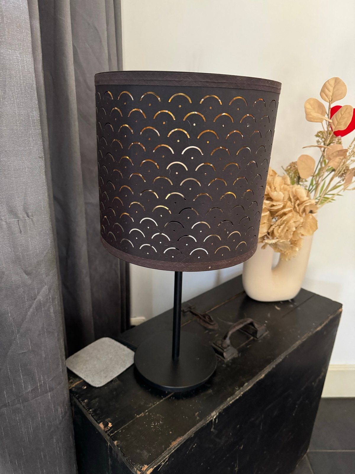 3 Ikea lampen , kleine lamp , staande lamp en grote hanglamp, Ophalen, Zo goed als nieuw, Metaal, E27 (groot)