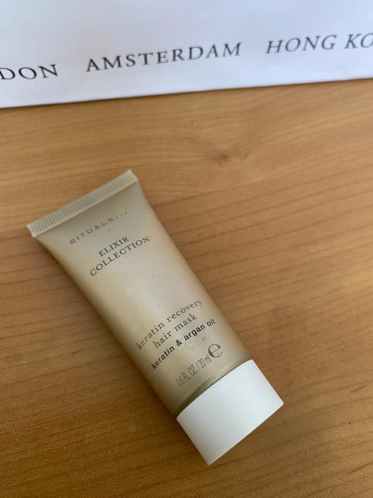 Rituals keratin recovery hair mask 20ml, Ophalen of Verzenden, Nieuw, Gehele gezicht