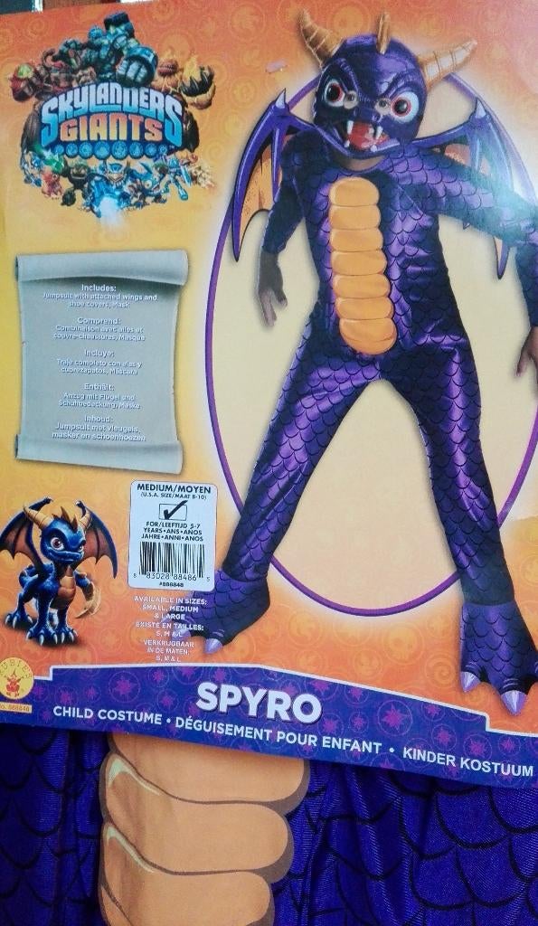 Skylander Spyro mt 110 / 122, Ophalen of Verzenden, Nieuw, 110 t/m 116, Jongen