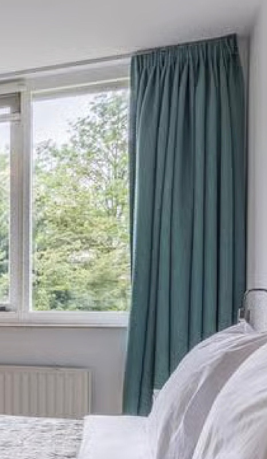 Gordijnen turquoise / aqua blauw / blauwgroen, Huis en Inrichting, Ophalen of Verzenden, Zo goed als nieuw, Blauw, Gordijn