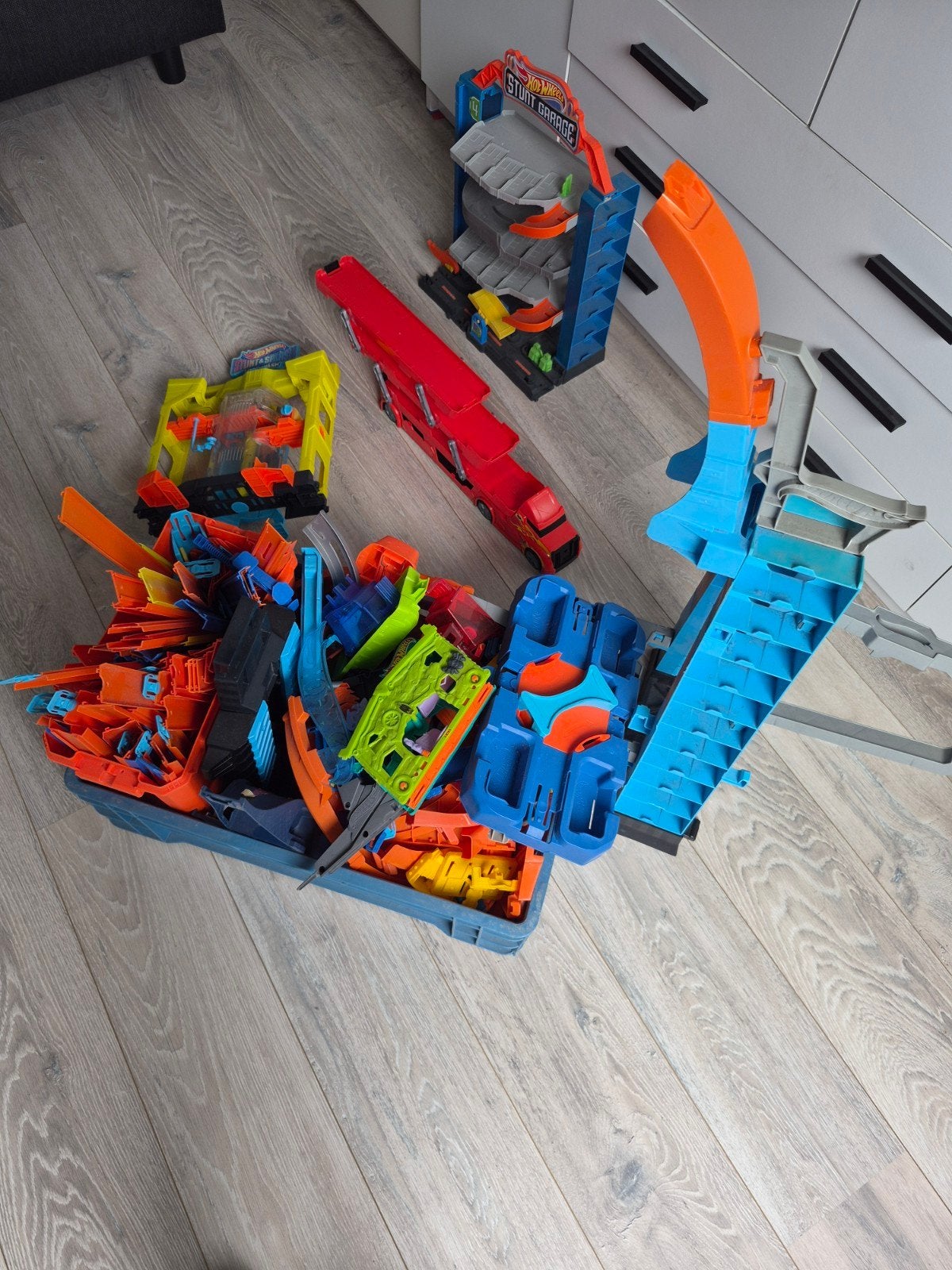 hot wheels, Kinderen en Baby's, Speelgoed | Racebanen, Ophalen of Verzenden, Zo goed als nieuw, Handmatig, Hot Wheels