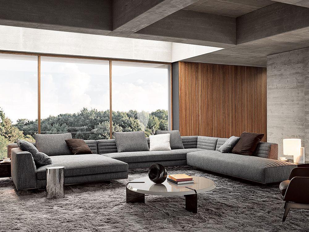 GEZOCHT: Minotti Bank / Hoekbank — Directe Inkoop, Minotti, Design Bank Bankstel Zetel Minotti, Www.designplaats.nl, Vierpersoons of meer