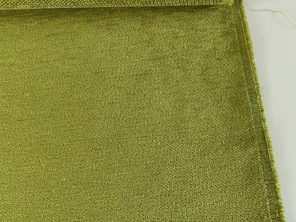Crushed velvet meubelstof groen; 2,47 meter NU 89 euro, 120 cm of meer, Ophalen of Verzenden, Polyester, Groen