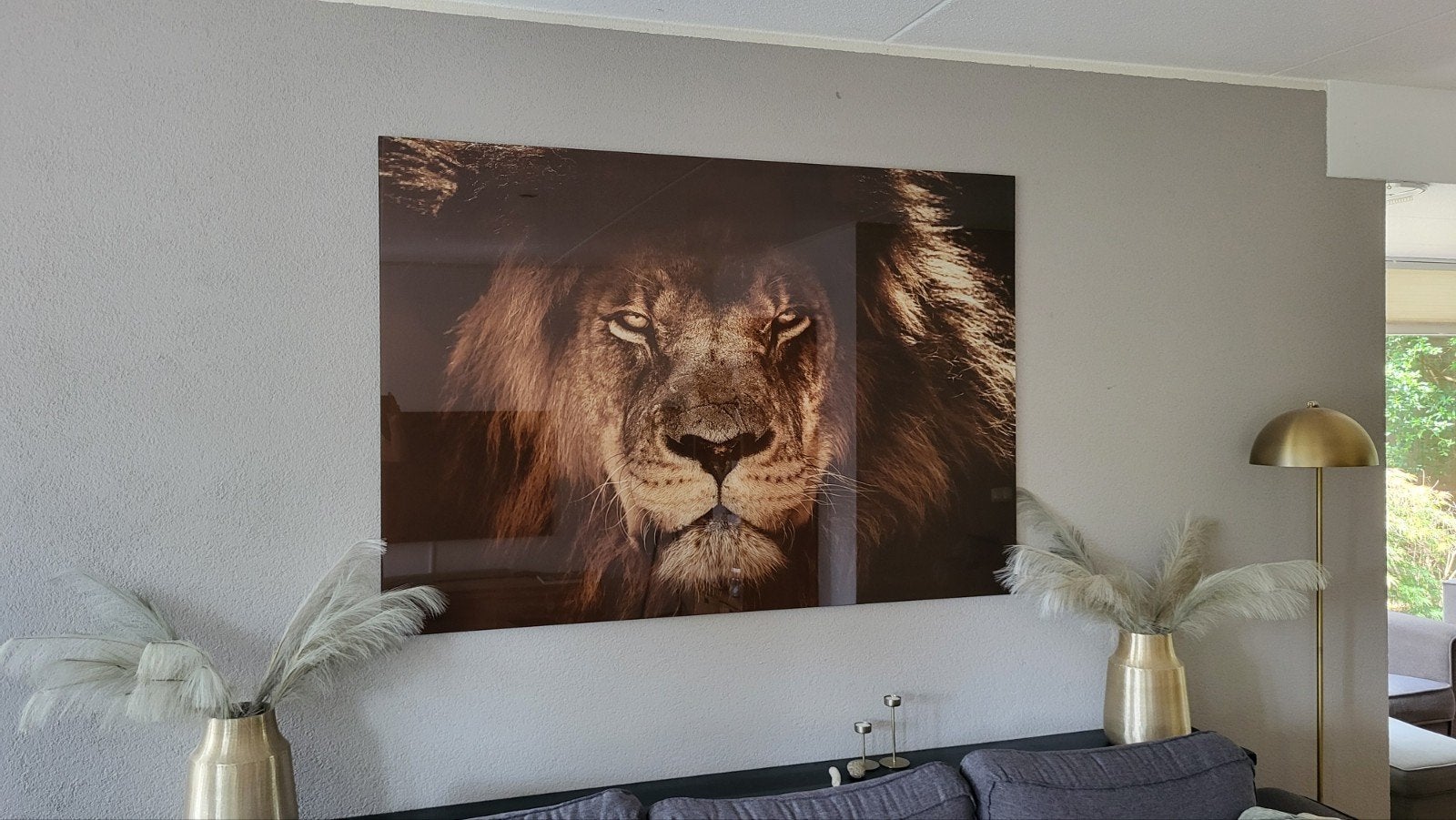 Glasschilderij 160cm x 110cm, Huis en Inrichting, Woonaccessoires | Schilderijen, Tekeningen en Foto's, Ophalen, Zo goed als nieuw