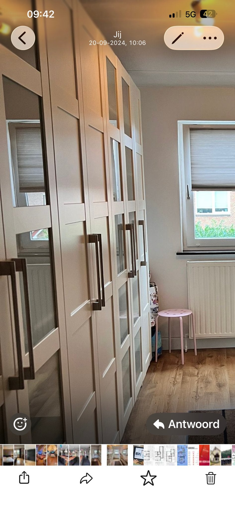 2 gebruikte IKEA Pax kasten, Ophalen, Overige materialen, Gebruikt, 100 tot 150 cm