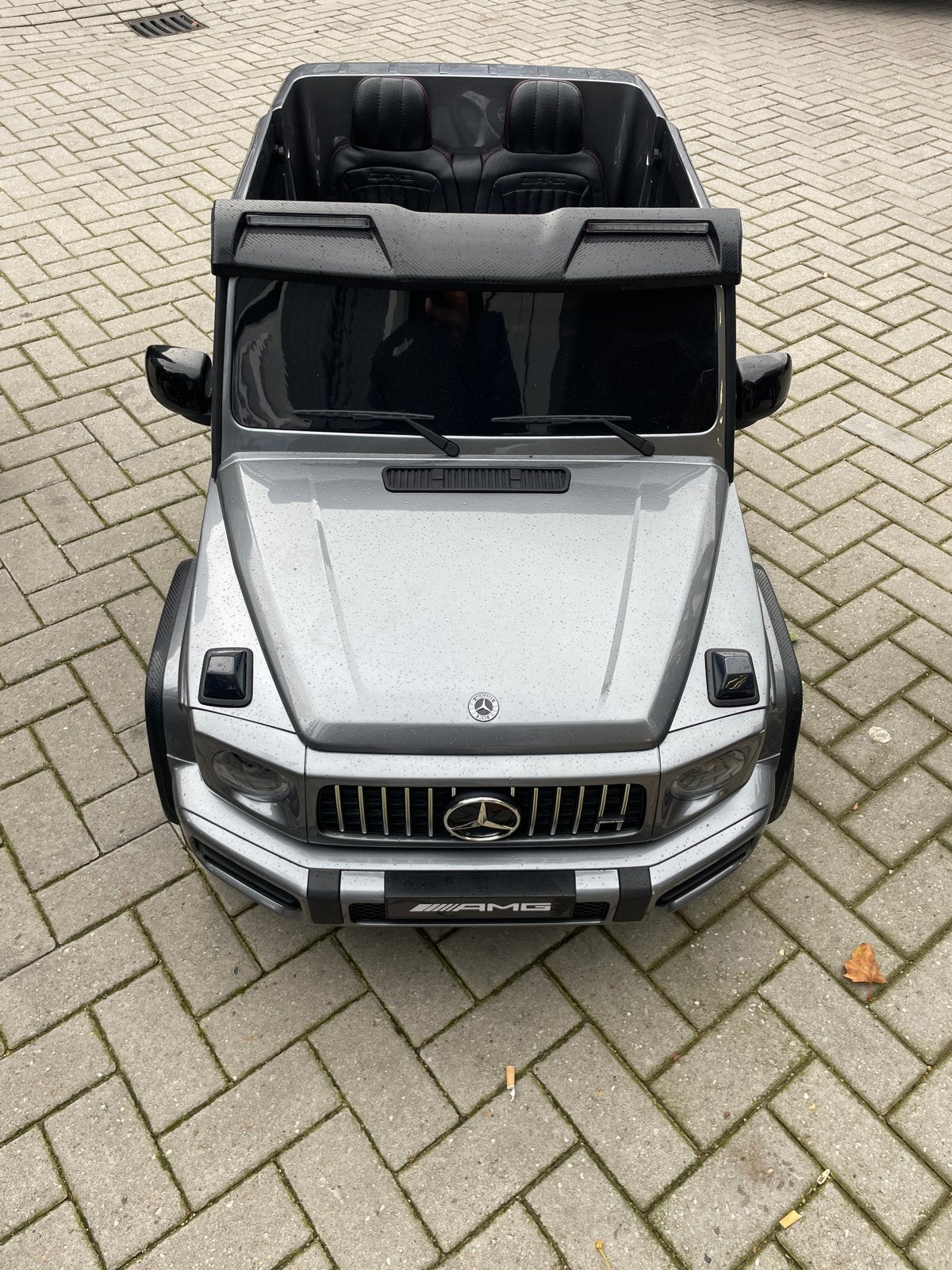 Mercedes G63 AMG 4x4 Kinderauto Elektrisch, Zo goed als nieuw