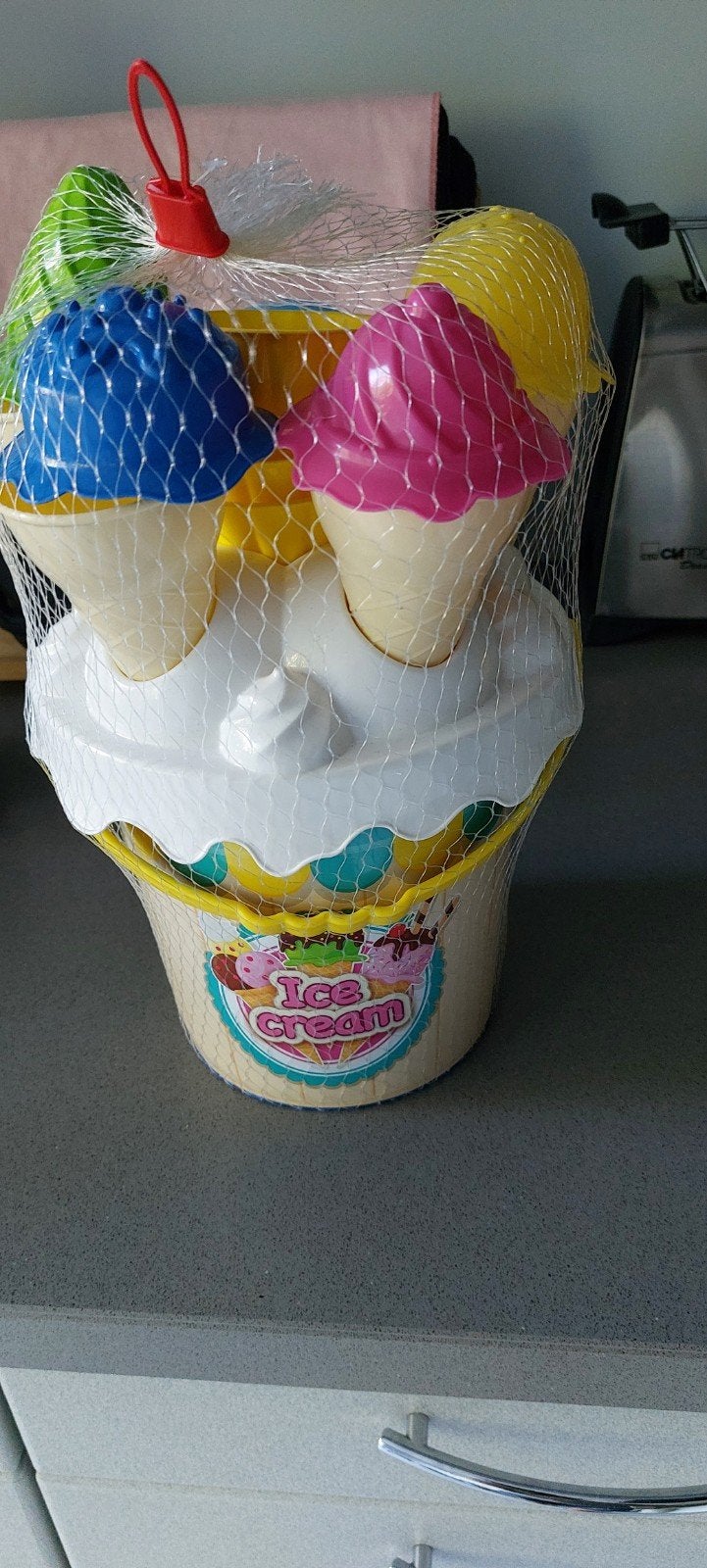 zand ijsjes emmer nieuw, Ophalen of Verzenden