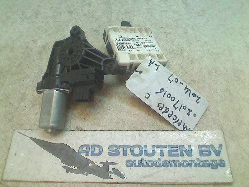 Motor Raammechaniek Links Achter C (W205) 2014, Gebruikt, Mercedes-Benz AG, Mercedes-Benz, Mercedesstraße 120, Stuttgart 70372, , Duitsland