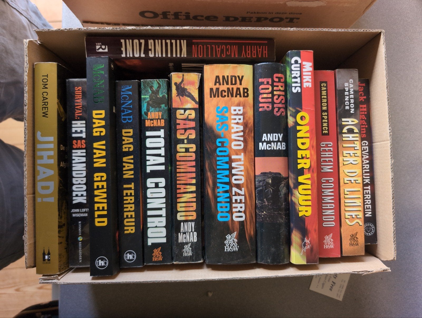 Andy McNab & SAS Commando Verhalen - Diverse Boeken, Boeken, Ophalen of Verzenden