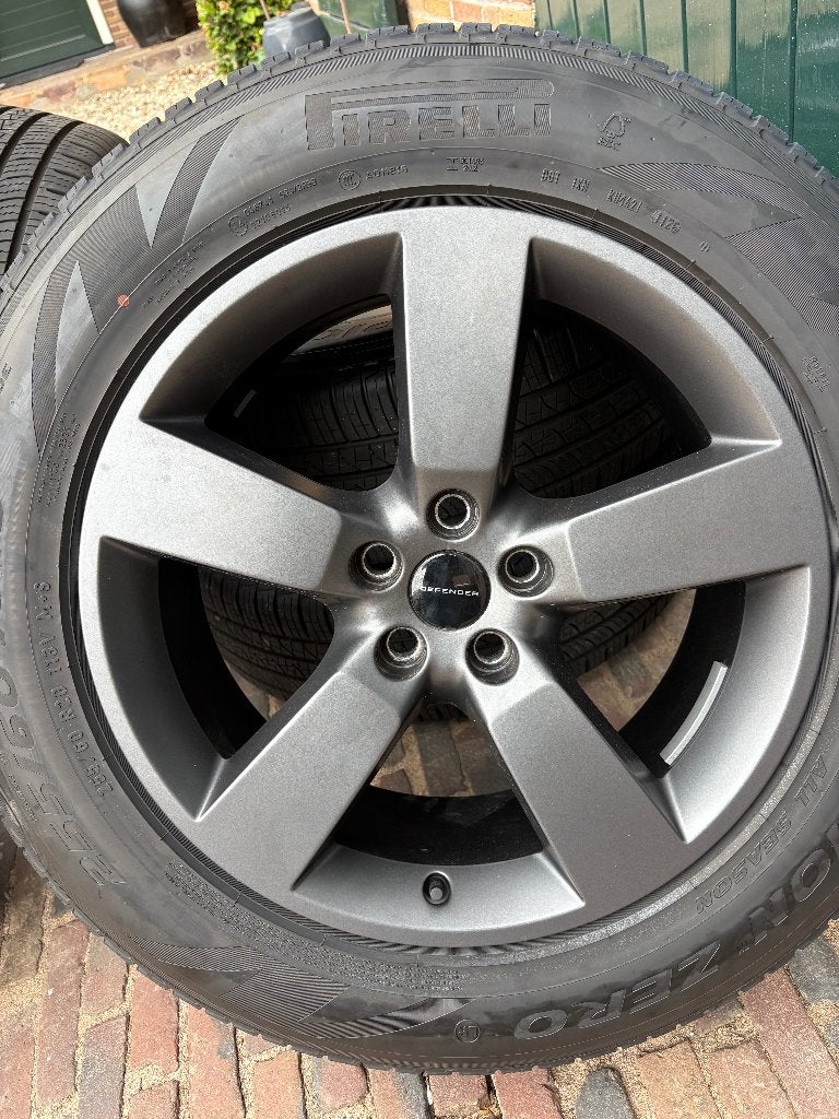 ORGINELE LANDROVER VELGEN 20" ALL SEASON (2026-500km), Auto-onderdelen, Banden en Velgen, Ophalen, 255 mm, Velg(en), Nieuw