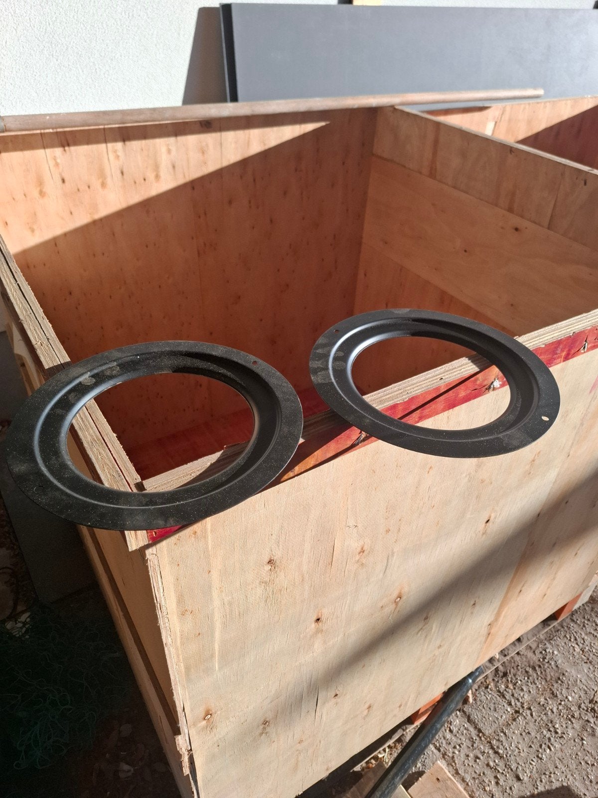 Afdek rozet 150 mm *nieuw*, Ophalen of Verzenden, Nieuw, Hout, Houtkachel